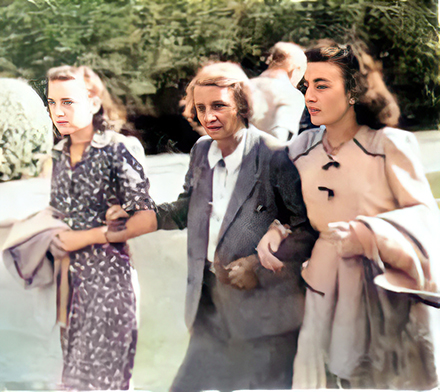 1947 Photograph Restored and Enhanced