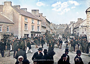 Bygone images of Dungannon Restored, Enhanced and Colourised