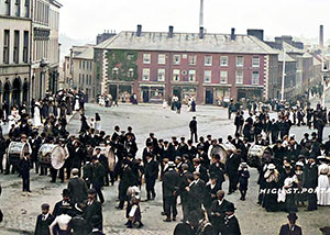 Bygone images of Portadown Restored, Enhanced and Colourised